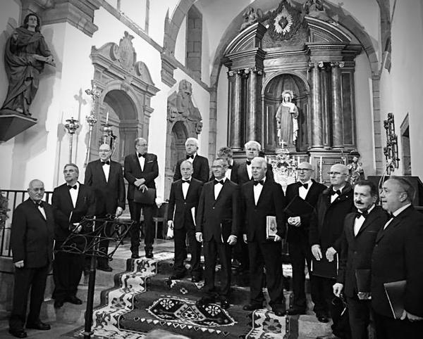 O Coro Crecente nun concerto