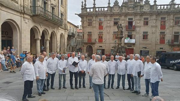 O Coro Crecente nun concerto