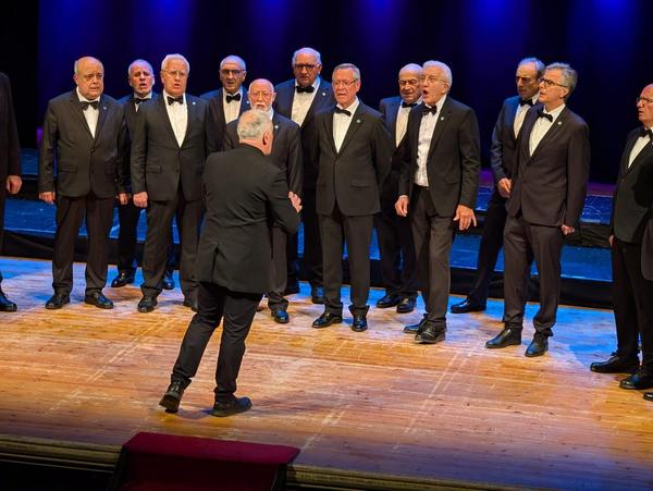 O Coro Crecente nun concerto
