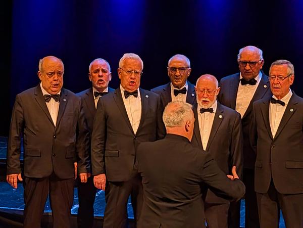 O Coro Crecente nun concerto
