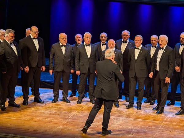 O Coro Crecente nun concerto