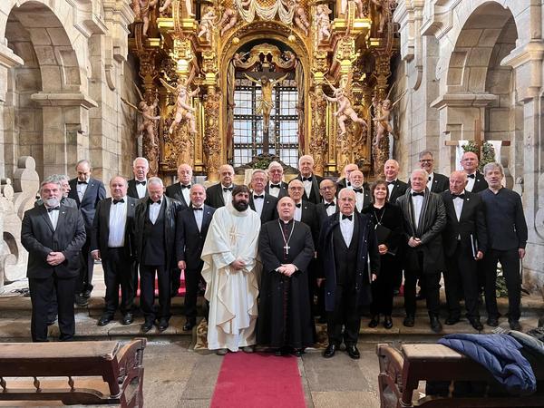 O Coro Crecente nun concerto