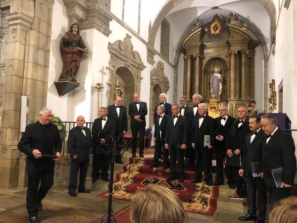 O Coro Crecente nun concerto