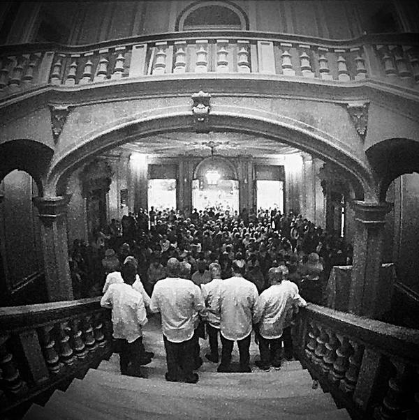 O Coro Crecente nun concerto