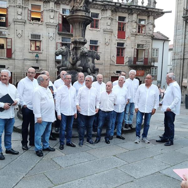 O Coro Crecente nun concerto
