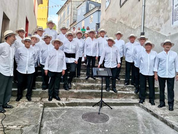 O Coro Crecente nun concerto