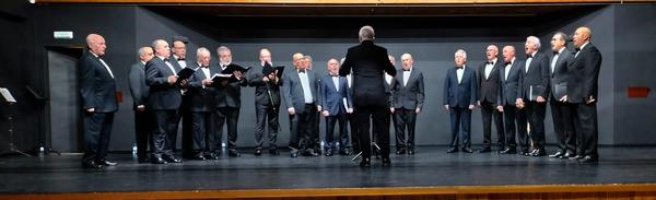 O Coro Crecente nun concerto