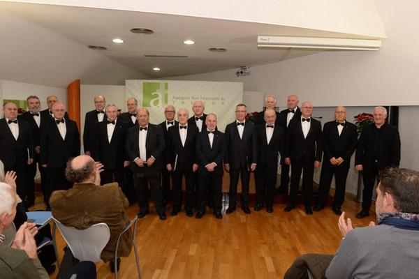 O Coro Crecente nun concerto