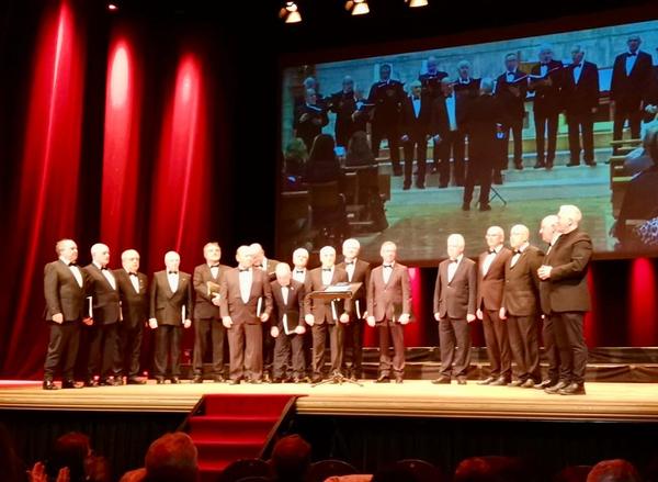 O Coro Crecente nun concerto